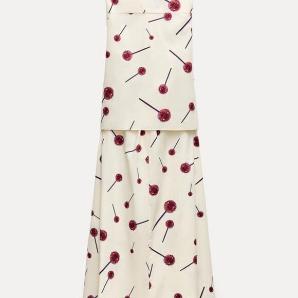 ZARA SS24 PRINTED POPLIN SHIRTDRESS ZW COLLECTION 3089/144 019/320 - Picture 7 of 11